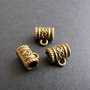 DISTANTIER BRONZ CU URECHE PENTRU SNUR - 10 MM