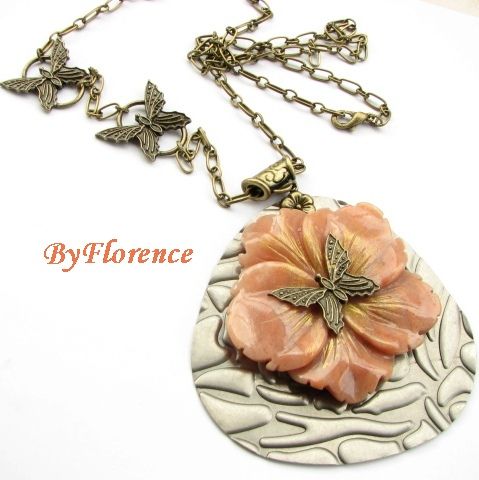 Jad flower # F0323