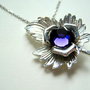 925 STERLING SILVER '' FALLING LEAVES "