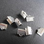 CAPAT ARGINTIU PENTRU SNUR SI ESARFE - 8 X 7 MM(10buc.)