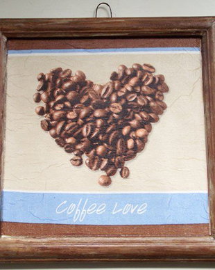 Tablou I ♥ Coffee - VANDUT
