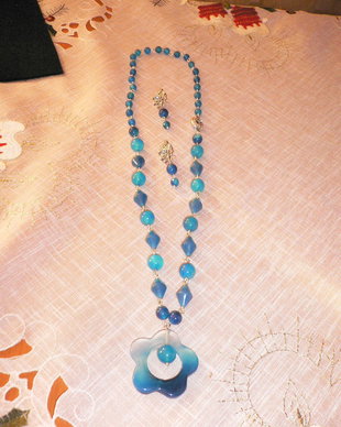 SET- AGATE SI JAD ALBASTRU - VANDUT