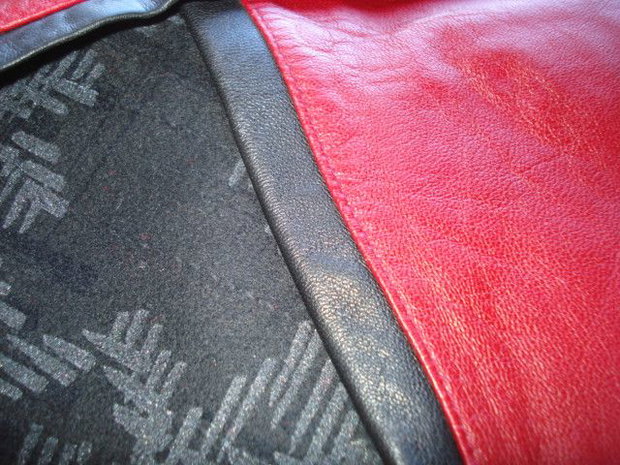BLACK and RED