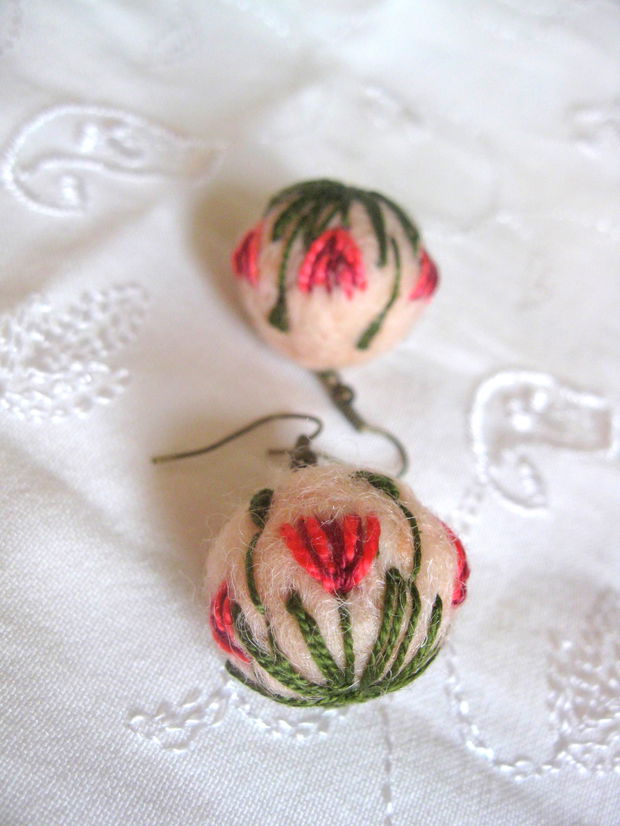 Tulip earings