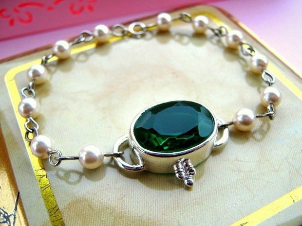 925 STERLING SILVER &#039;&#039; emerald glory &#039;&#039;-rezervat!