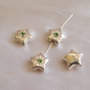 Margele argintate 10x10mm (1)