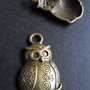 PANDANTIV BRONZ BUFNITA - 39 X 22 MM