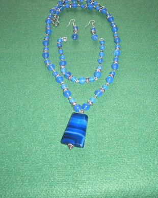 SET AGATE ALBASTRE - VANDUT