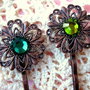 SWAROVSKI HAIR PINS