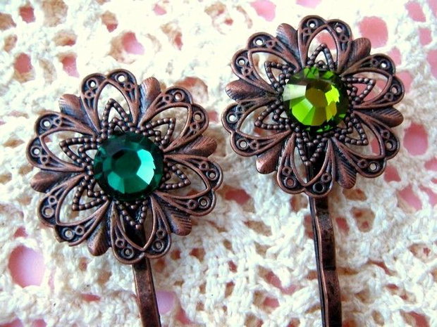 SWAROVSKI HAIR PINS