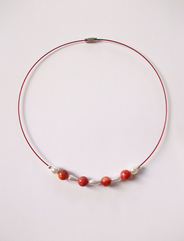 Colier coral 509