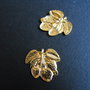 CABOCHON CAPSUNELE AURII  - 23MM