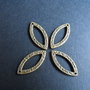 ZA BRONZ CU ORIFICIU DE PRINDERE - 25 X 11,5 X 1,5 MM