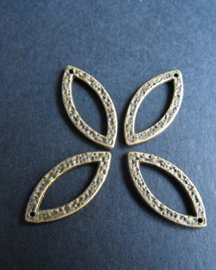 ZA BRONZ CU ORIFICIU DE PRINDERE - 25 X 11,5 X 1,5 MM