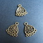 CHANDELIER BRONZ - 22 X 18 MM