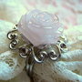 QUARTZ ROSE RING