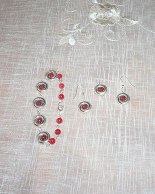 SET CORAL ROSU - VANDUT