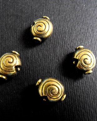 DISTANTIER BRONZ - 12 X 10 MM
