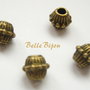 Margica finisaj bronz 6x6 mm