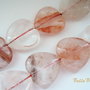 Cuart ruginiu inimioare aprox 20x20x7 mm