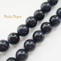 Blue goldstone 6 mm
