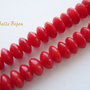 Coral rosu discuri aprox 5x3 mm (10 bucati)