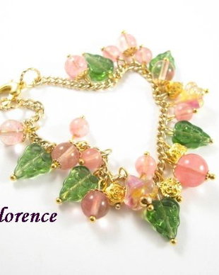 Spring flowers - bratara # F0445