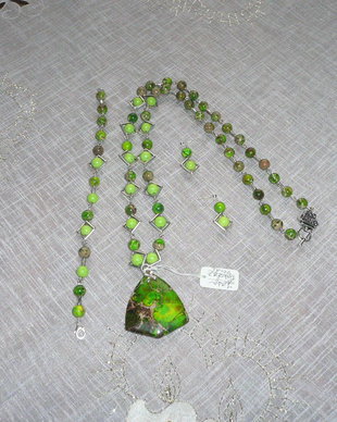 SET JASP SI TURQOISE VERDE- VANDUT