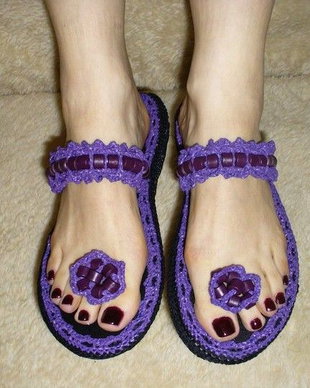 sandale PURPLE