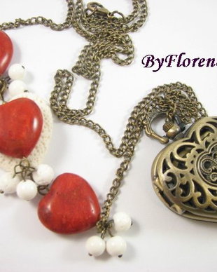 Valentine - colier # F0447