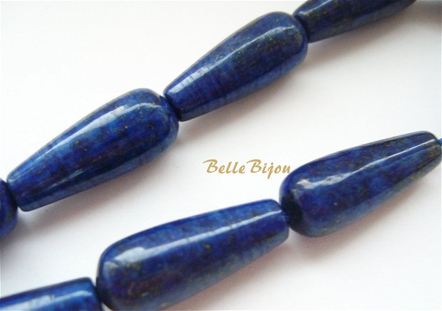 Lapis lazuli lacrima aprox 21x8 mm
