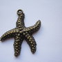 Pandantiv stea de mare - 40x36 mm