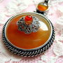 925 sterling silver " ANTIQUE "