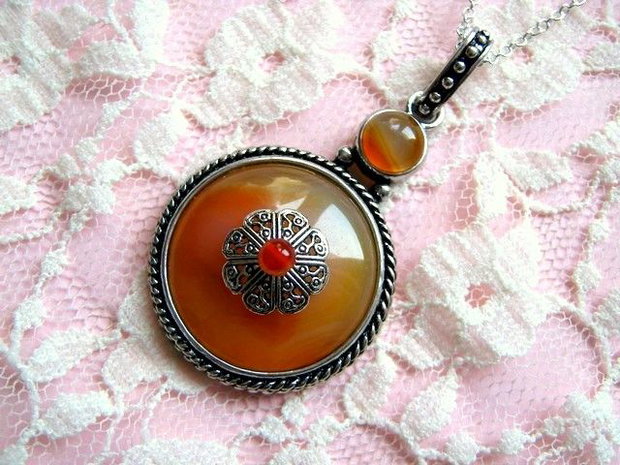 925 sterling silver " ANTIQUE "