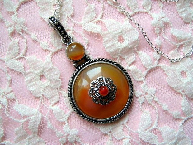 925 sterling silver " ANTIQUE "