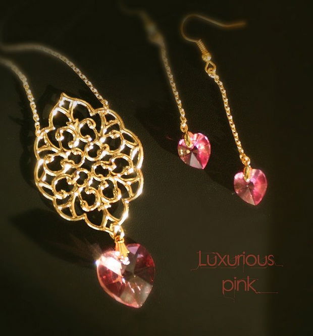 "Luxurious pink"