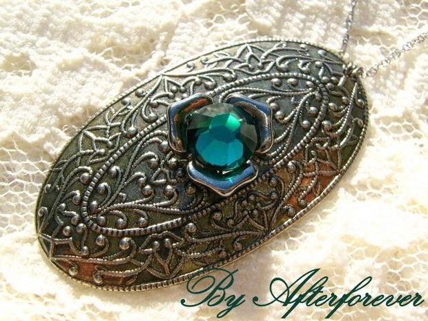 925 sterling silver *magic emerald* REZERVAT!