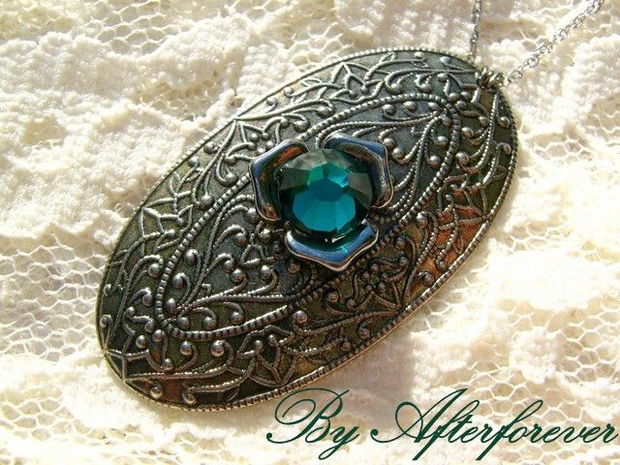 925 sterling silver *magic emerald* REZERVAT!