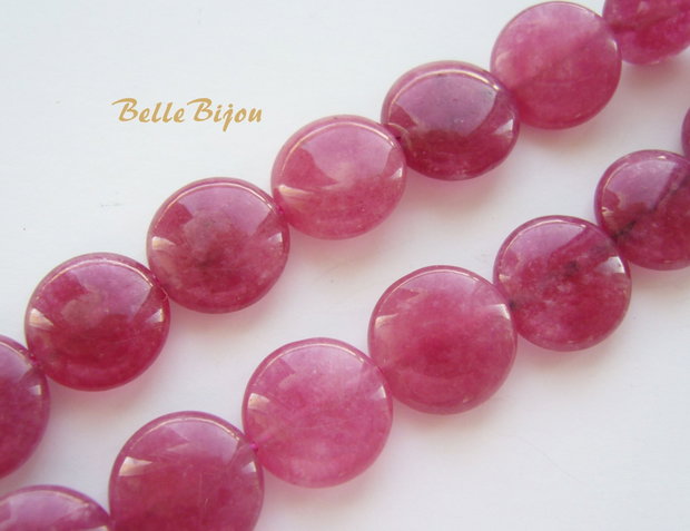 Agate zmeurii de diametru aprox 12 mm, grosime 5 mm