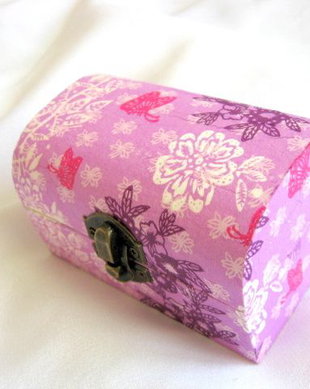 cutie lemn decorata 15574