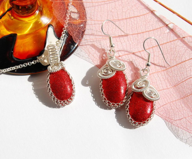 Set " Strawberry Passion "