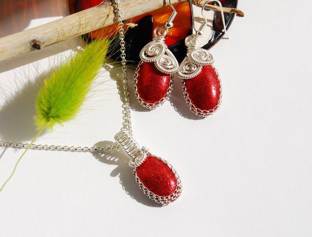 Set " Strawberry Passion "