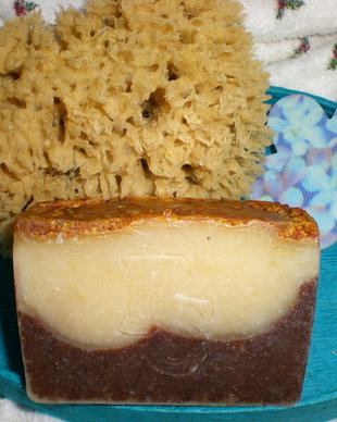 SCORTISOARA si PORTOCALE - sapun 100% natural si 100% vegetal.