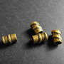 DISTANTIER BRONZ PENTRU SNUR - 10 X 6,5 MM