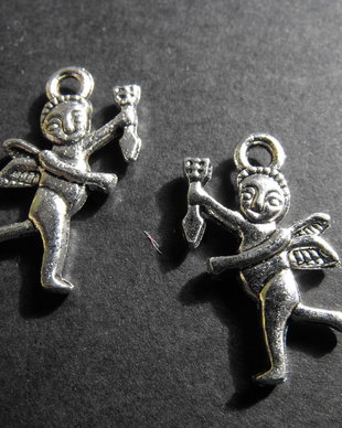 PANDANTIV - CHARM CUPIDON -22 X 12,5 MM