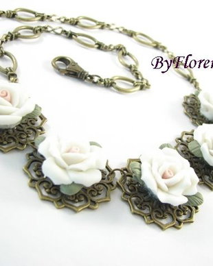 Porcelain roses 2 # F0549