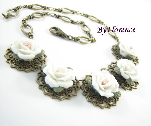 Porcelain roses 2 # F0549