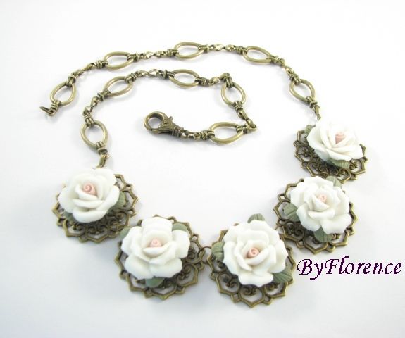 Porcelain roses 2 # F0549
