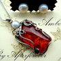 925 STERLING SILVER ''AMBER''-SET!