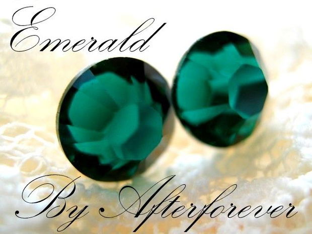 925 sterling silver EMERALD-rezervat!